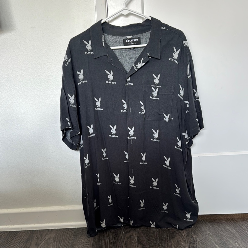Playboy Black Men's Shirt